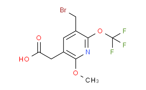 AM150648 | 1804636-75-6 | 3-(Bromomethyl)-6-methoxy-2-(trifluoromethoxy)pyridine-5-acetic acid