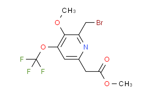 AM150650 | 1804752-05-3 | Methyl 2-(bromomethyl)-3-methoxy-4-(trifluoromethoxy)pyridine-6-acetate