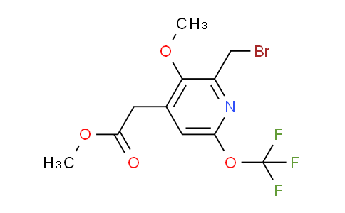 AM150653 | 1804636-86-9 | Methyl 2-(bromomethyl)-3-methoxy-6-(trifluoromethoxy)pyridine-4-acetate