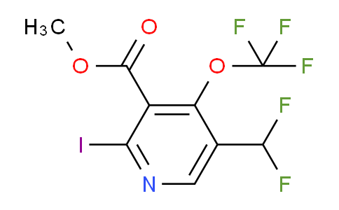 AM150657 | 1804439-28-8 | Methyl 5-(difluoromethyl)-2-iodo-4-(trifluoromethoxy)pyridine-3-carboxylate