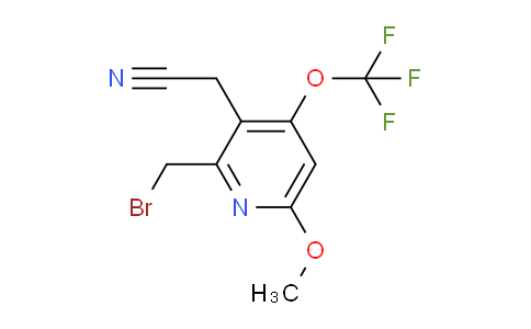 AM150658 | 1805917-21-8 | 2-(Bromomethyl)-6-methoxy-4-(trifluoromethoxy)pyridine-3-acetonitrile