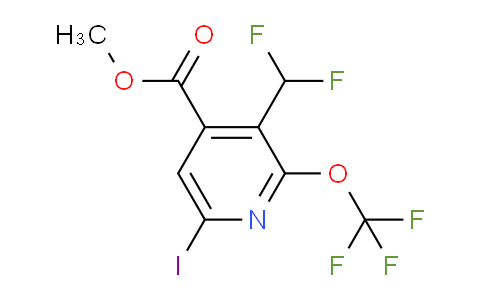 AM150659 | 1804633-85-9 | Methyl 3-(difluoromethyl)-6-iodo-2-(trifluoromethoxy)pyridine-4-carboxylate