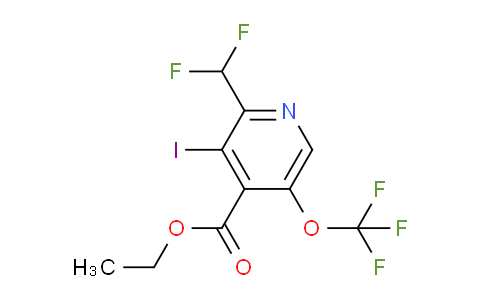 AM150661 | 1803968-32-2 | Ethyl 2-(difluoromethyl)-3-iodo-5-(trifluoromethoxy)pyridine-4-carboxylate