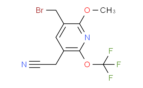 AM150666 | 1805148-19-9 | 3-(Bromomethyl)-2-methoxy-6-(trifluoromethoxy)pyridine-5-acetonitrile