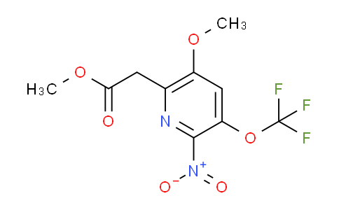 AM150667 | 1804792-78-6 | Methyl 5-methoxy-2-nitro-3-(trifluoromethoxy)pyridine-6-acetate