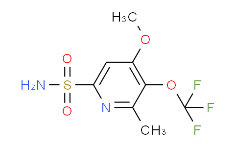 AM150669 | 1805108-57-9 | 4-Methoxy-2-methyl-3-(trifluoromethoxy)pyridine-6-sulfonamide