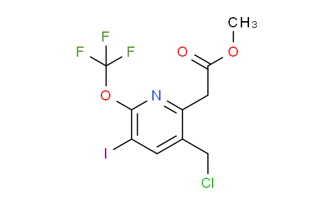 AM150677 | 1804762-79-5 | Methyl 3-(chloromethyl)-5-iodo-6-(trifluoromethoxy)pyridine-2-acetate