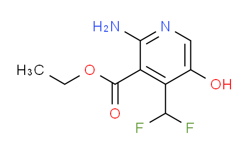 Ethyl 2-amino-4-(difluoromethyl)-5-hydroxypyridine-3-carboxylate