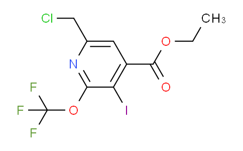 AM150680 | 1804864-36-5 | Ethyl 6-(chloromethyl)-3-iodo-2-(trifluoromethoxy)pyridine-4-carboxylate