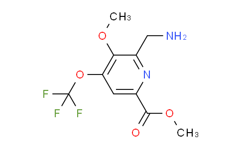 AM150681 | 1806762-69-5 | Methyl 2-(aminomethyl)-3-methoxy-4-(trifluoromethoxy)pyridine-6-carboxylate