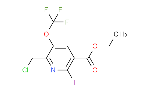 AM150683 | 1806181-11-2 | Ethyl 2-(chloromethyl)-6-iodo-3-(trifluoromethoxy)pyridine-5-carboxylate
