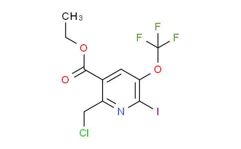 AM150685 | 1805980-87-3 | Ethyl 2-(chloromethyl)-6-iodo-5-(trifluoromethoxy)pyridine-3-carboxylate