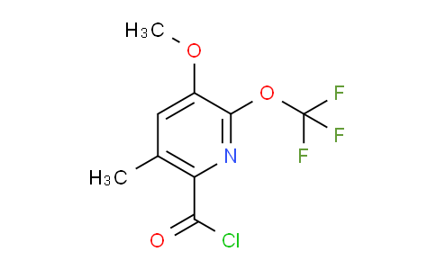 AM150686 | 1805107-91-8 | 3-Methoxy-5-methyl-2-(trifluoromethoxy)pyridine-6-carbonyl chloride