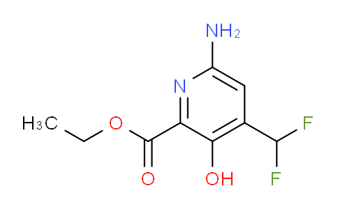 AM15069 | 1806793-43-0 | Ethyl 6-amino-4-(difluoromethyl)-3-hydroxypyridine-2-carboxylate