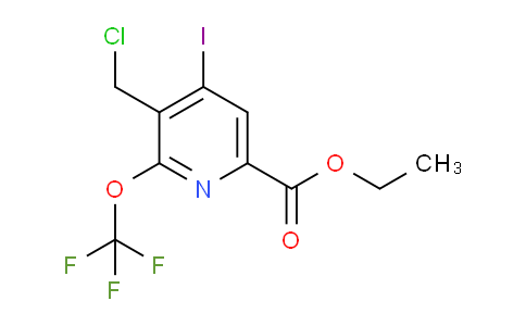 AM150690 | 1806258-81-0 | Ethyl 3-(chloromethyl)-4-iodo-2-(trifluoromethoxy)pyridine-6-carboxylate