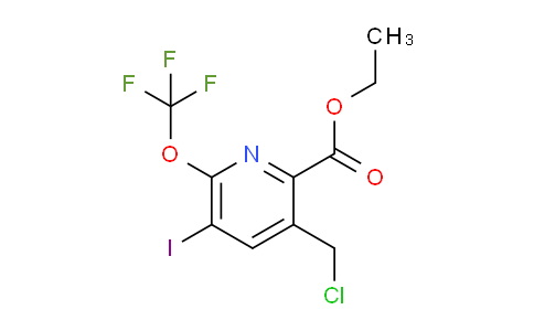 AM150694 | 1803963-48-5 | Ethyl 3-(chloromethyl)-5-iodo-6-(trifluoromethoxy)pyridine-2-carboxylate