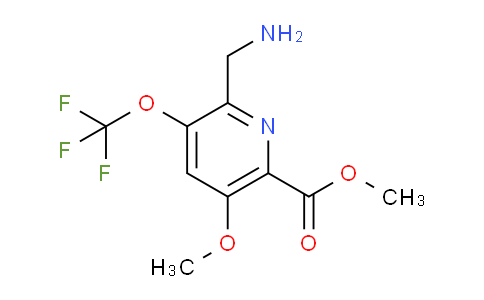 AM150695 | 1804745-67-2 | Methyl 2-(aminomethyl)-5-methoxy-3-(trifluoromethoxy)pyridine-6-carboxylate
