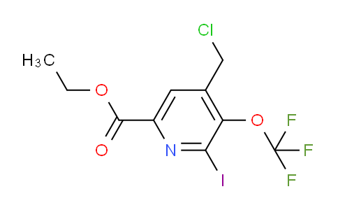 AM150696 | 1806740-57-7 | Ethyl 4-(chloromethyl)-2-iodo-3-(trifluoromethoxy)pyridine-6-carboxylate
