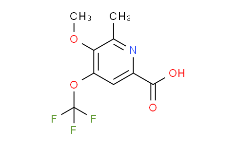 3-Methoxy-2-methyl-4-(trifluoromethoxy)pyridine-6-carboxylic acid