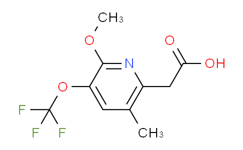 AM150698 | 1804888-08-1 | 2-Methoxy-5-methyl-3-(trifluoromethoxy)pyridine-6-acetic acid