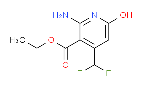 Ethyl 2-amino-4-(difluoromethyl)-6-hydroxypyridine-3-carboxylate