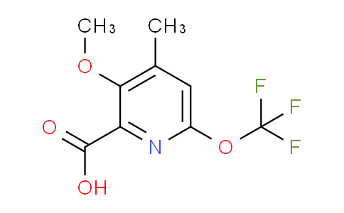 AM150702 | 1805105-80-9 | 3-Methoxy-4-methyl-6-(trifluoromethoxy)pyridine-2-carboxylic acid