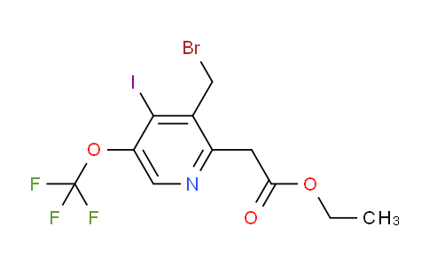 AM150707 | 1804856-49-2 | Ethyl 3-(bromomethyl)-4-iodo-5-(trifluoromethoxy)pyridine-2-acetate