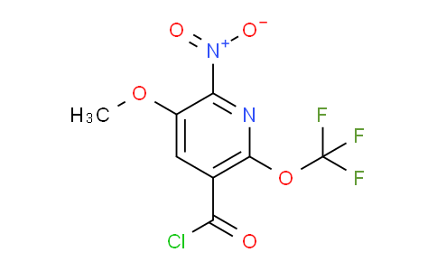 AM150712 | 1805119-06-5 | 3-Methoxy-2-nitro-6-(trifluoromethoxy)pyridine-5-carbonyl chloride