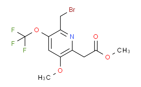 AM150717 | 1805216-56-1 | Methyl 2-(bromomethyl)-5-methoxy-3-(trifluoromethoxy)pyridine-6-acetate