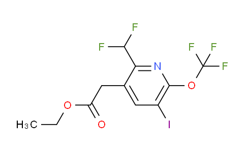 AM150718 | 1804354-21-9 | Ethyl 2-(difluoromethyl)-5-iodo-6-(trifluoromethoxy)pyridine-3-acetate