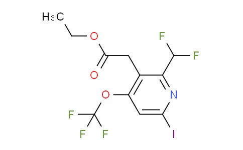 AM150722 | 1806035-42-6 | Ethyl 2-(difluoromethyl)-6-iodo-4-(trifluoromethoxy)pyridine-3-acetate