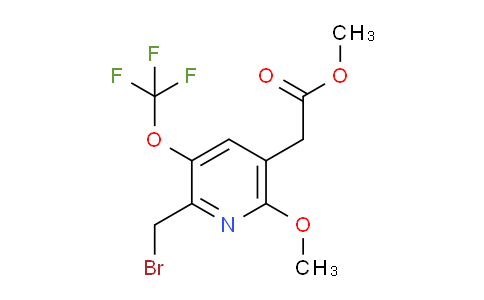 AM150723 | 1806763-69-8 | Methyl 2-(bromomethyl)-6-methoxy-3-(trifluoromethoxy)pyridine-5-acetate