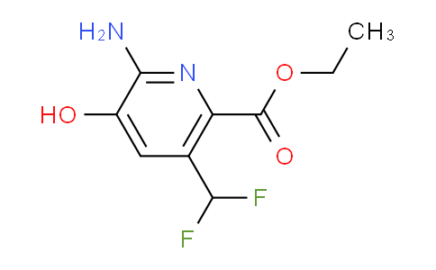 Ethyl 2-amino-5-(difluoromethyl)-3-hydroxypyridine-6-carboxylate