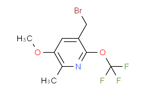 AM150736 | 1806174-18-4 | 3-(Bromomethyl)-5-methoxy-6-methyl-2-(trifluoromethoxy)pyridine