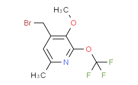 AM150742 | 1806232-60-9 | 4-(Bromomethyl)-3-methoxy-6-methyl-2-(trifluoromethoxy)pyridine