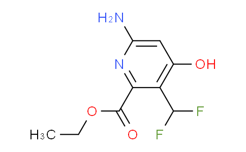 Ethyl 6-amino-3-(difluoromethyl)-4-hydroxypyridine-2-carboxylate