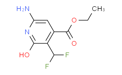 AM15076 | 1806844-59-6 | Ethyl 6-amino-3-(difluoromethyl)-2-hydroxypyridine-4-carboxylate