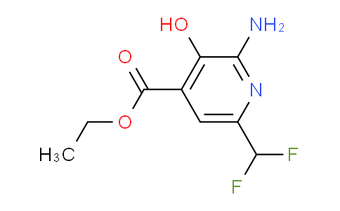 Ethyl 2-amino-6-(difluoromethyl)-3-hydroxypyridine-4-carboxylate