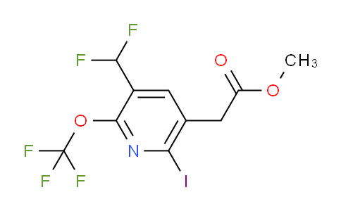 AM150780 | 1806746-00-8 | Methyl 3-(difluoromethyl)-6-iodo-2-(trifluoromethoxy)pyridine-5-acetate