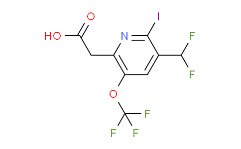 AM150782 | 1805084-71-2 | 3-(Difluoromethyl)-2-iodo-5-(trifluoromethoxy)pyridine-6-acetic acid