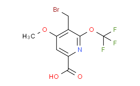 AM150783 | 1806748-57-1 | 3-(Bromomethyl)-4-methoxy-2-(trifluoromethoxy)pyridine-6-carboxylic acid