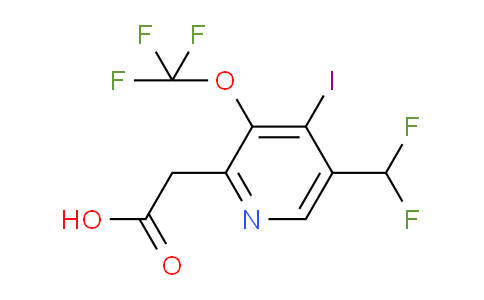 AM150785 | 1806035-07-3 | 5-(Difluoromethyl)-4-iodo-3-(trifluoromethoxy)pyridine-2-acetic acid