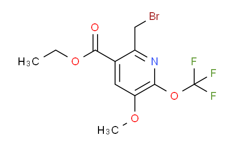 AM150786 | 1804468-52-7 | Ethyl 2-(bromomethyl)-5-methoxy-6-(trifluoromethoxy)pyridine-3-carboxylate