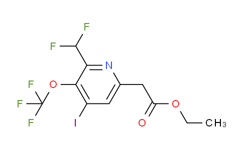 AM150787 | 1806173-53-4 | Ethyl 2-(difluoromethyl)-4-iodo-3-(trifluoromethoxy)pyridine-6-acetate