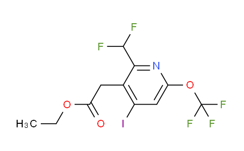 AM150789 | 1804003-65-3 | Ethyl 2-(difluoromethyl)-4-iodo-6-(trifluoromethoxy)pyridine-3-acetate