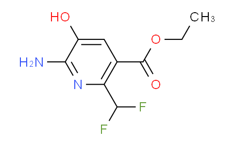 Ethyl 2-amino-6-(difluoromethyl)-3-hydroxypyridine-5-carboxylate