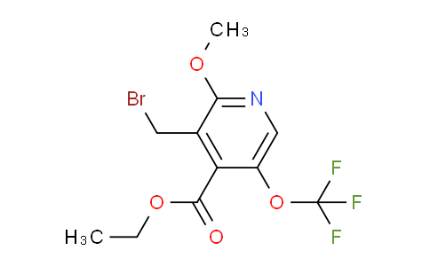 AM150791 | 1805069-16-2 | Ethyl 3-(bromomethyl)-2-methoxy-5-(trifluoromethoxy)pyridine-4-carboxylate