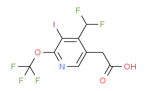 AM150793 | 1806173-10-3 | 4-(Difluoromethyl)-3-iodo-2-(trifluoromethoxy)pyridine-5-acetic acid