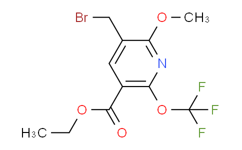 AM150794 | 1804636-42-7 | Ethyl 3-(bromomethyl)-2-methoxy-6-(trifluoromethoxy)pyridine-5-carboxylate