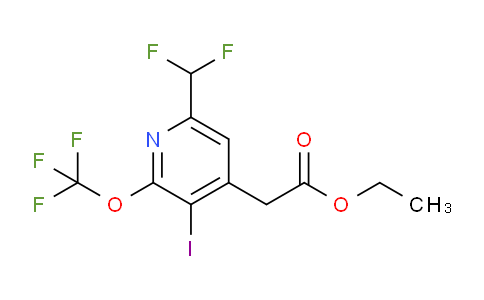 AM150795 | 1804003-78-8 | Ethyl 6-(difluoromethyl)-3-iodo-2-(trifluoromethoxy)pyridine-4-acetate